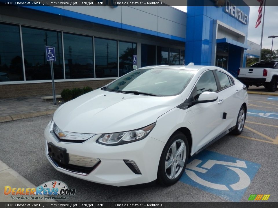 2018 Chevrolet Volt LT Summit White / Jet Black/Jet Black Photo #1