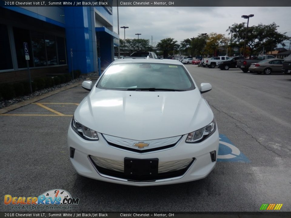 2018 Chevrolet Volt LT Summit White / Jet Black/Jet Black Photo #2
