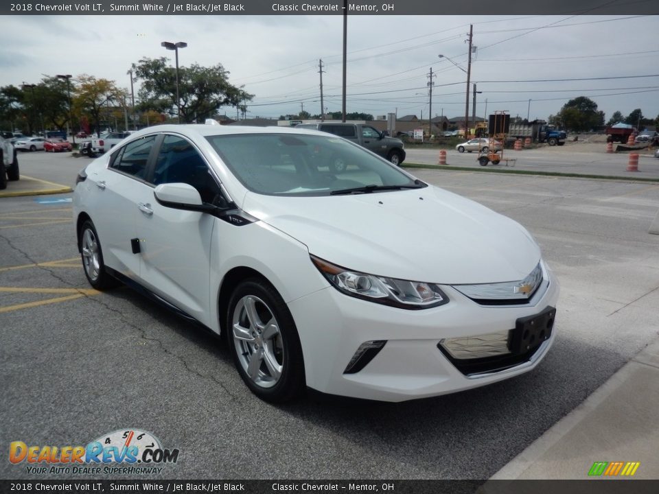 2018 Chevrolet Volt LT Summit White / Jet Black/Jet Black Photo #3