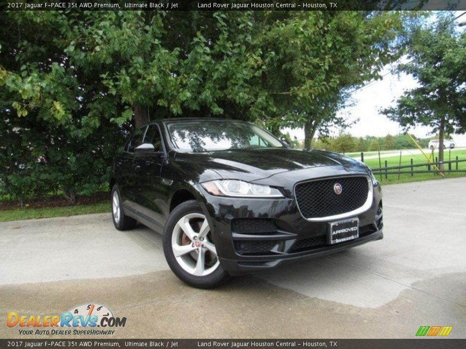 2017 Jaguar F-PACE 35t AWD Premium Ultimate Black / Jet Photo #1