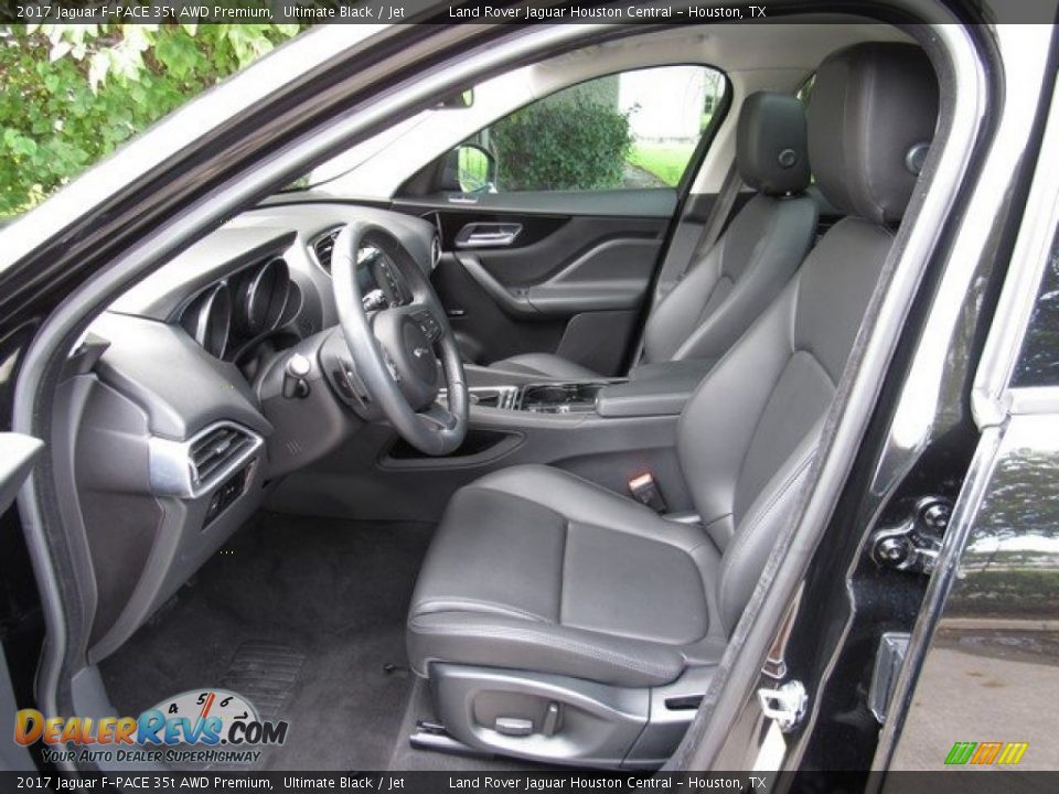 2017 Jaguar F-PACE 35t AWD Premium Ultimate Black / Jet Photo #3
