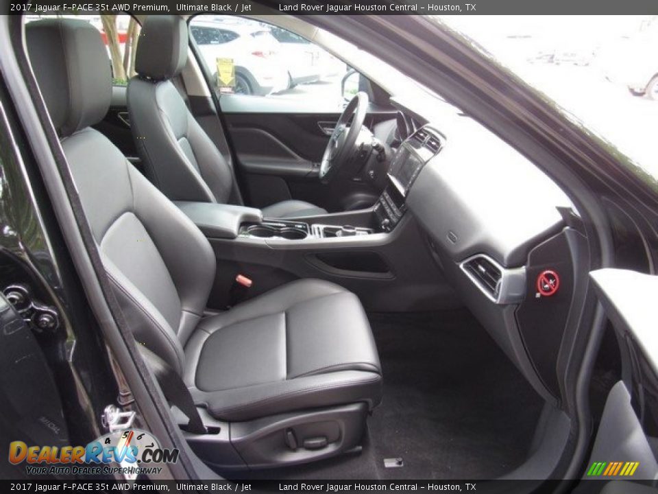 2017 Jaguar F-PACE 35t AWD Premium Ultimate Black / Jet Photo #5