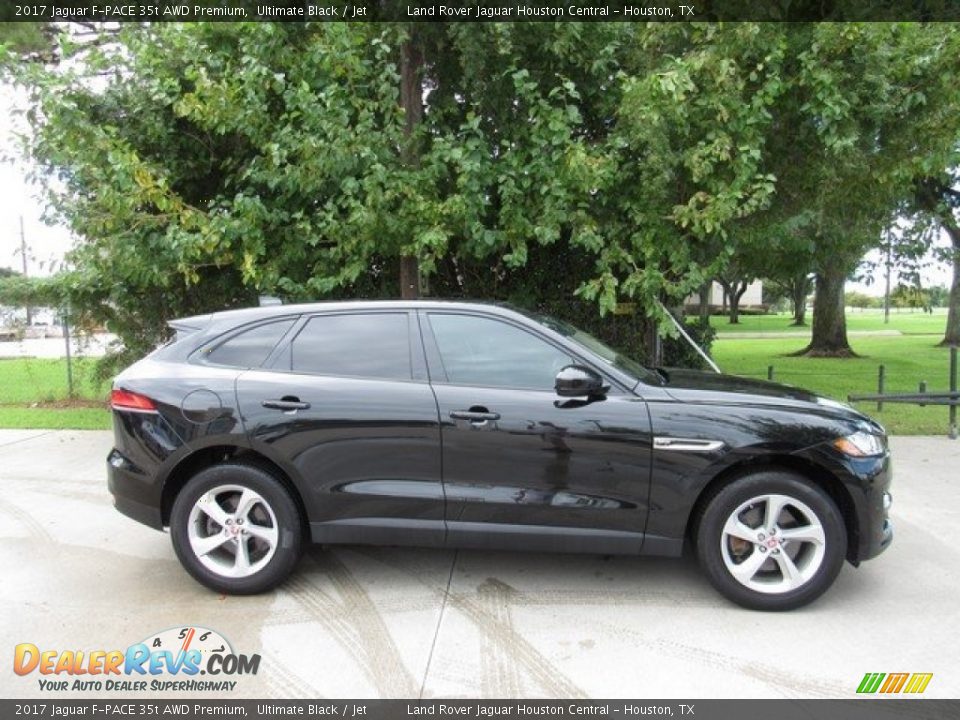2017 Jaguar F-PACE 35t AWD Premium Ultimate Black / Jet Photo #6