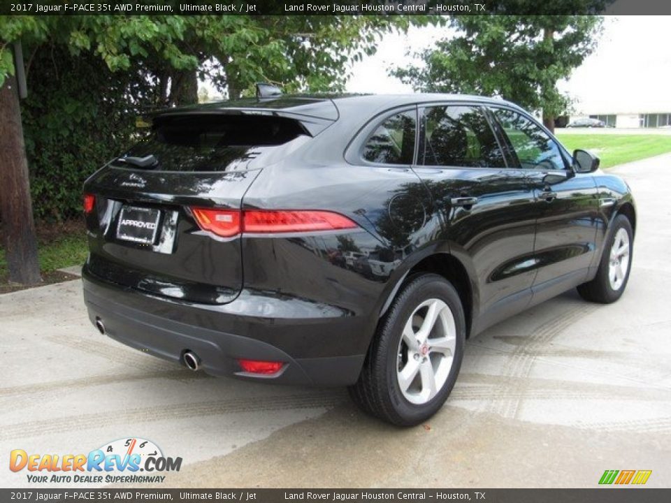 2017 Jaguar F-PACE 35t AWD Premium Ultimate Black / Jet Photo #7