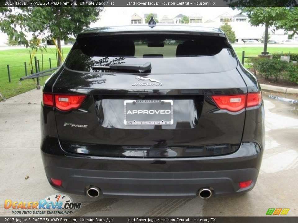 2017 Jaguar F-PACE 35t AWD Premium Ultimate Black / Jet Photo #8
