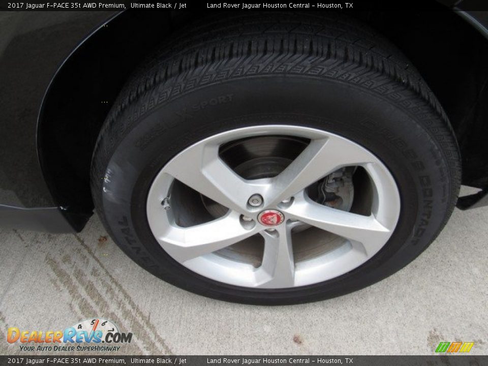 2017 Jaguar F-PACE 35t AWD Premium Ultimate Black / Jet Photo #9
