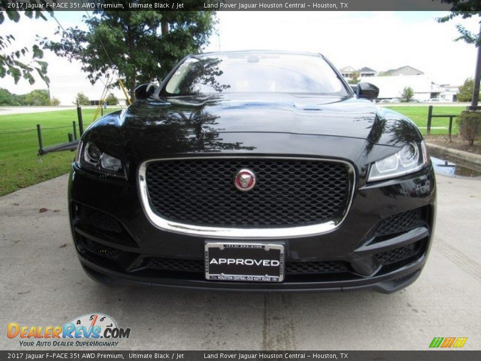 2017 Jaguar F-PACE 35t AWD Premium Ultimate Black / Jet Photo #11