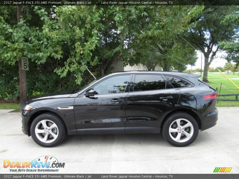 2017 Jaguar F-PACE 35t AWD Premium Ultimate Black / Jet Photo #13