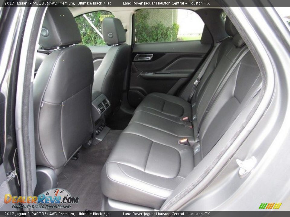 2017 Jaguar F-PACE 35t AWD Premium Ultimate Black / Jet Photo #14
