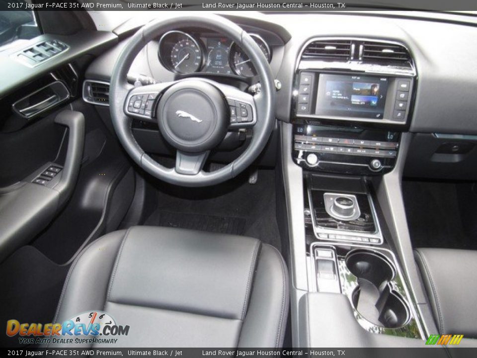 2017 Jaguar F-PACE 35t AWD Premium Ultimate Black / Jet Photo #15