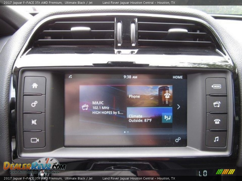 2017 Jaguar F-PACE 35t AWD Premium Ultimate Black / Jet Photo #32