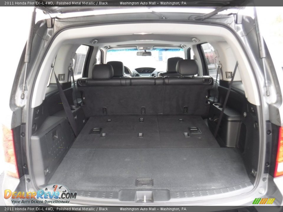 2011 Honda Pilot EX-L 4WD Polished Metal Metallic / Black Photo #25
