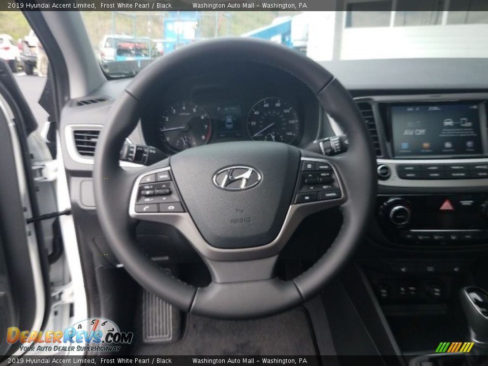 2019 Hyundai Accent Limited Steering Wheel Photo #14