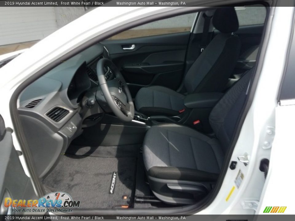 Black Interior - 2019 Hyundai Accent Limited Photo #21