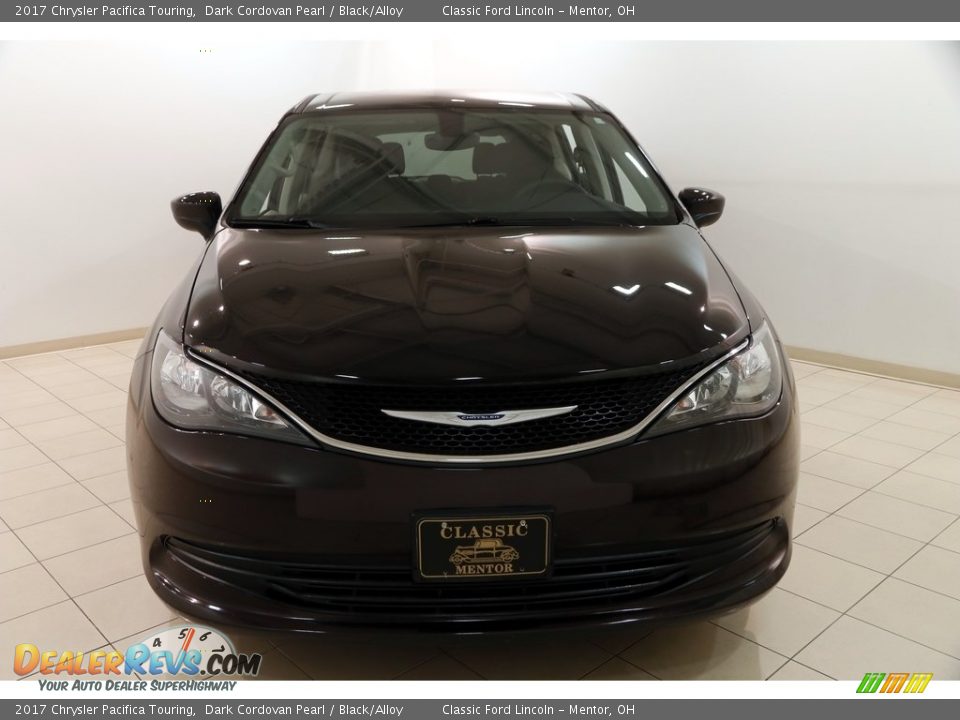 2017 Chrysler Pacifica Touring Dark Cordovan Pearl / Black/Alloy Photo #2