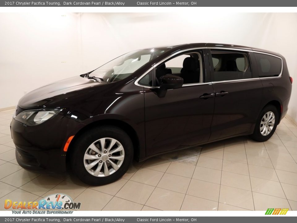2017 Chrysler Pacifica Touring Dark Cordovan Pearl / Black/Alloy Photo #3