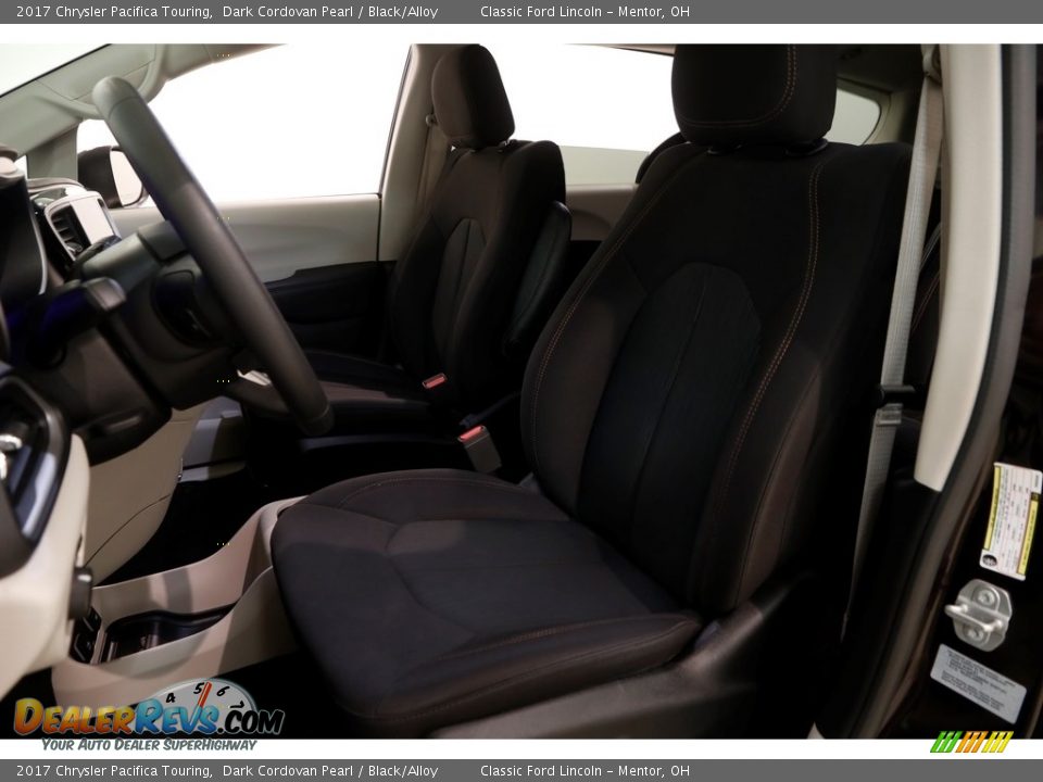 2017 Chrysler Pacifica Touring Dark Cordovan Pearl / Black/Alloy Photo #5