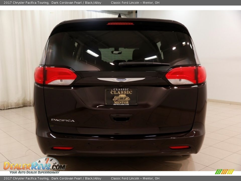 2017 Chrysler Pacifica Touring Dark Cordovan Pearl / Black/Alloy Photo #21