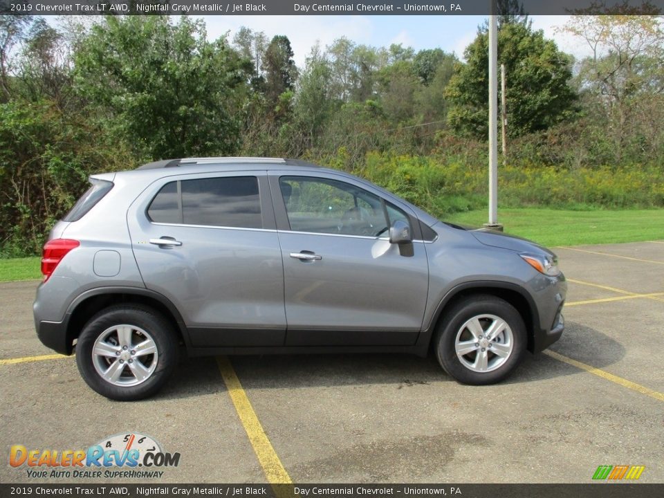 2019 Chevrolet Trax LT AWD Nightfall Gray Metallic / Jet Black Photo #2