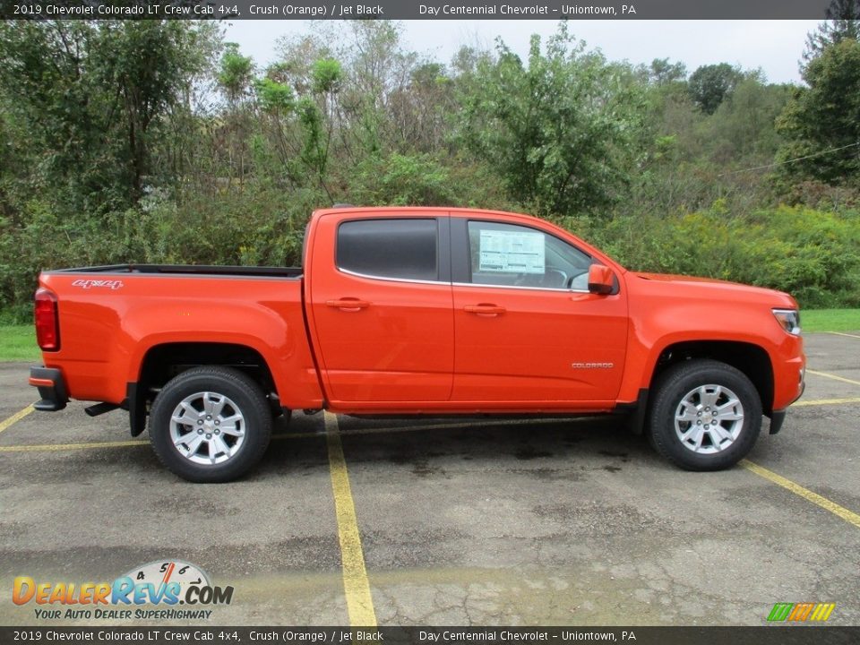 Crush (Orange) 2019 Chevrolet Colorado LT Crew Cab 4x4 Photo #2