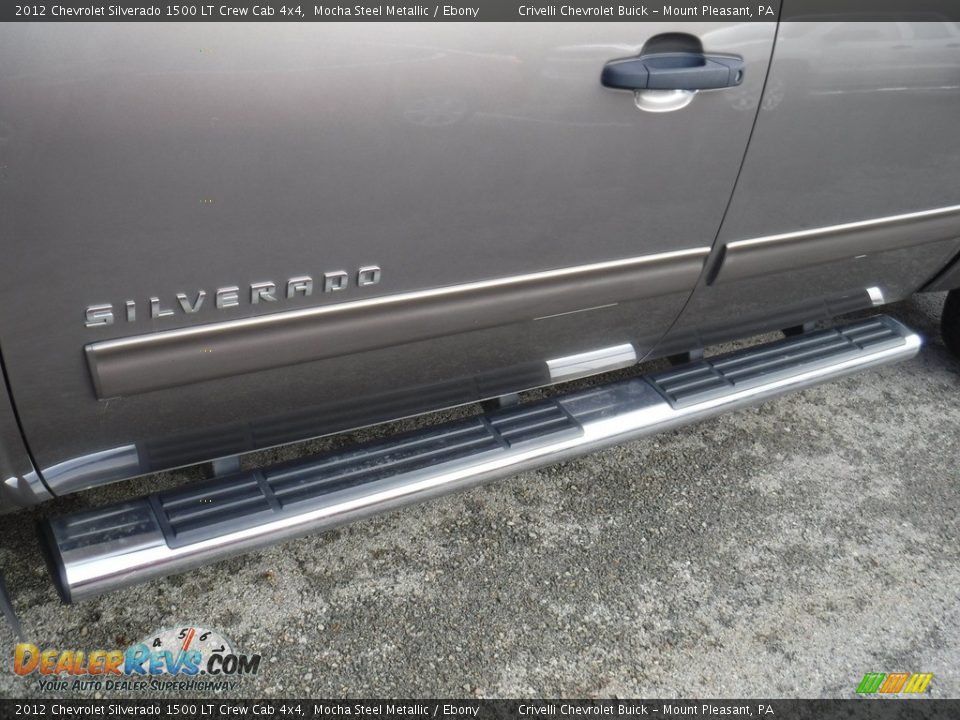 2012 Chevrolet Silverado 1500 LT Crew Cab 4x4 Mocha Steel Metallic / Ebony Photo #3