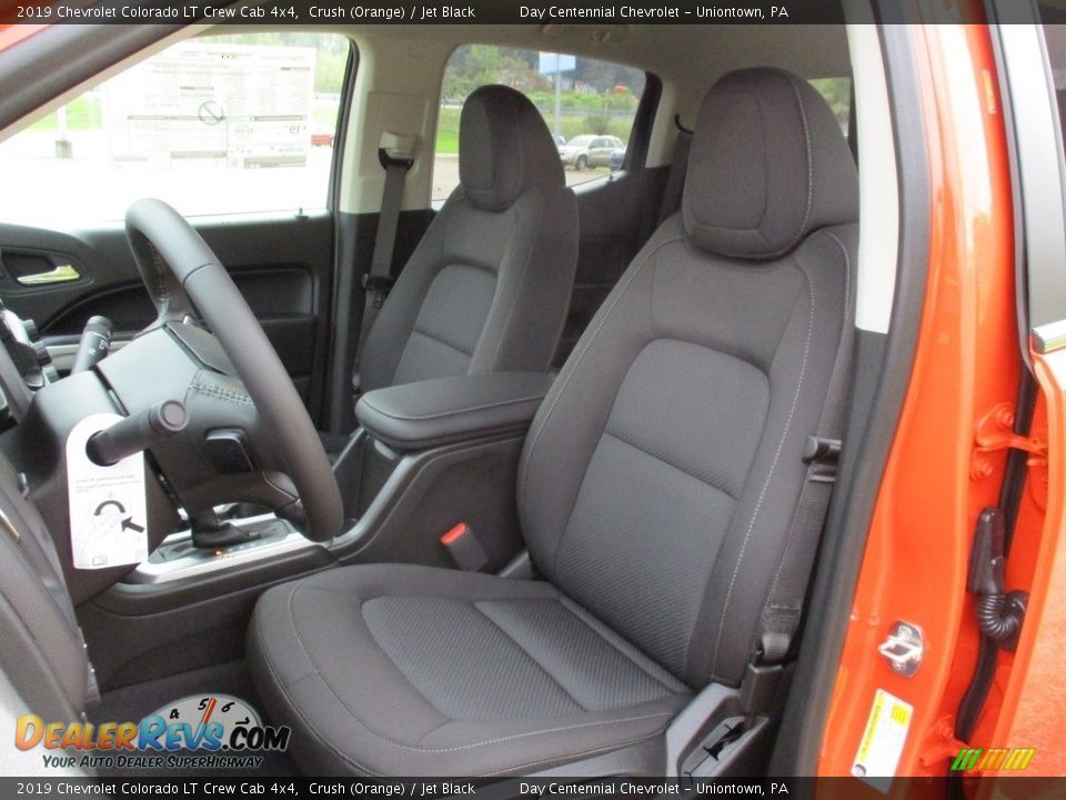 Jet Black Interior - 2019 Chevrolet Colorado LT Crew Cab 4x4 Photo #13
