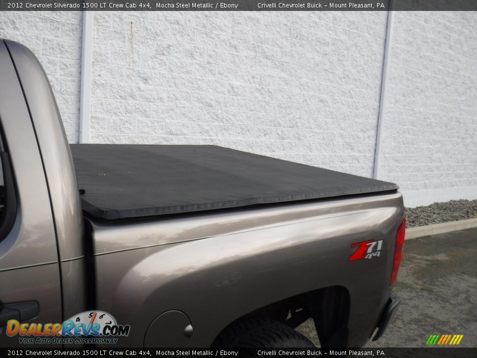 2012 Chevrolet Silverado 1500 LT Crew Cab 4x4 Mocha Steel Metallic / Ebony Photo #4