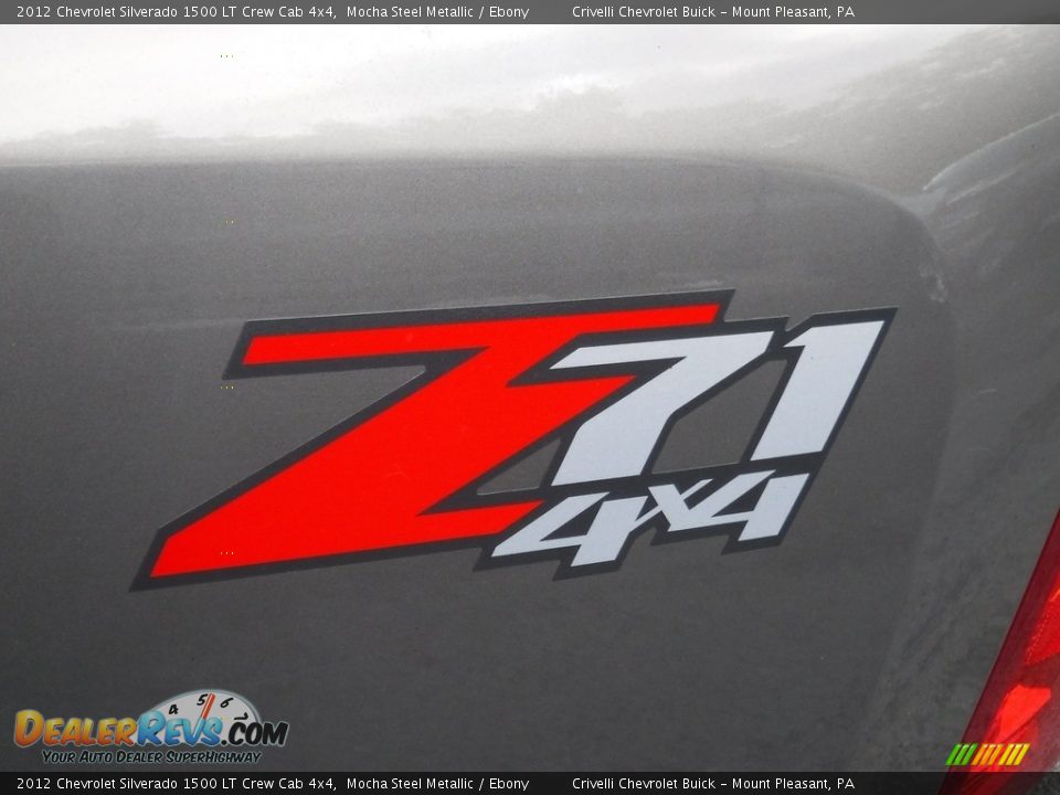 2012 Chevrolet Silverado 1500 LT Crew Cab 4x4 Mocha Steel Metallic / Ebony Photo #5