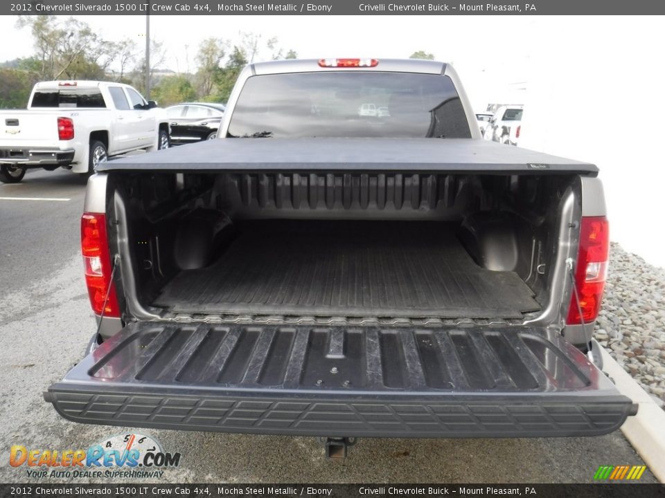 2012 Chevrolet Silverado 1500 LT Crew Cab 4x4 Mocha Steel Metallic / Ebony Photo #13