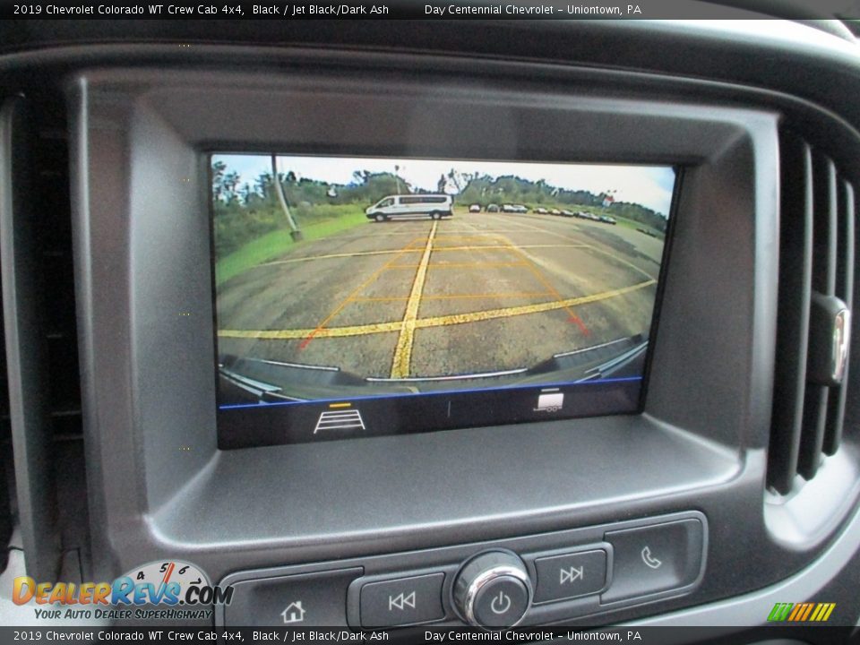 2019 Chevrolet Colorado WT Crew Cab 4x4 Black / Jet Black/Dark Ash Photo #17