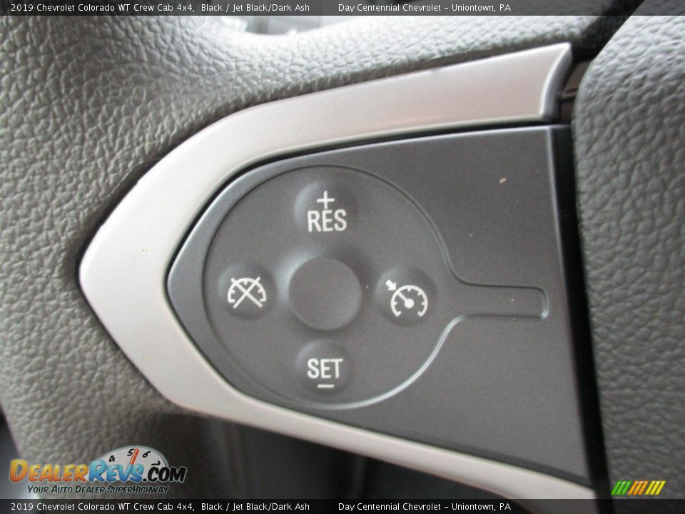 2019 Chevrolet Colorado WT Crew Cab 4x4 Black / Jet Black/Dark Ash Photo #18