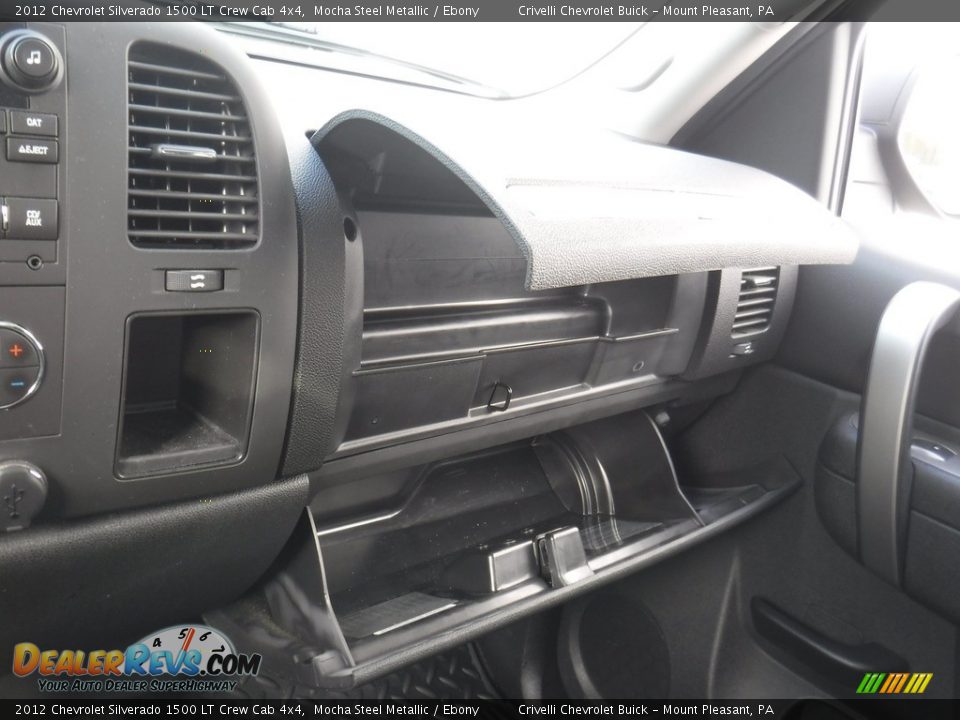 2012 Chevrolet Silverado 1500 LT Crew Cab 4x4 Mocha Steel Metallic / Ebony Photo #24