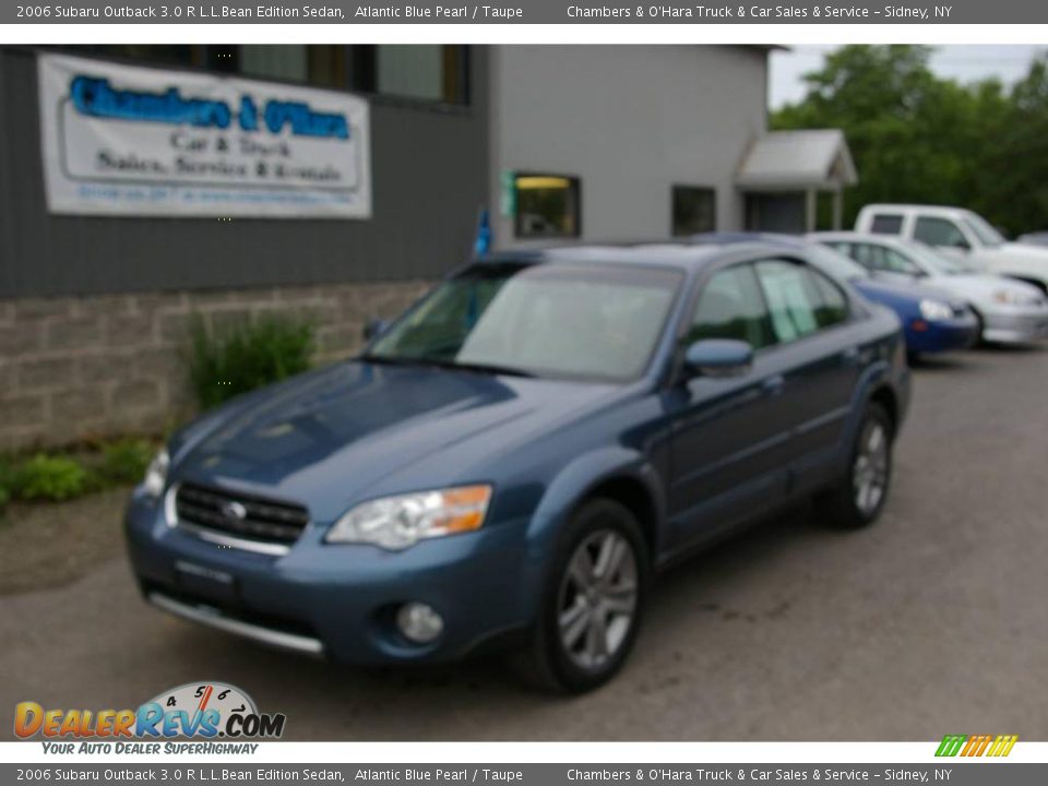 2006 Subaru Outback 3.0 R L.L.Bean Edition Sedan Atlantic Blue Pearl / Taupe Photo #1