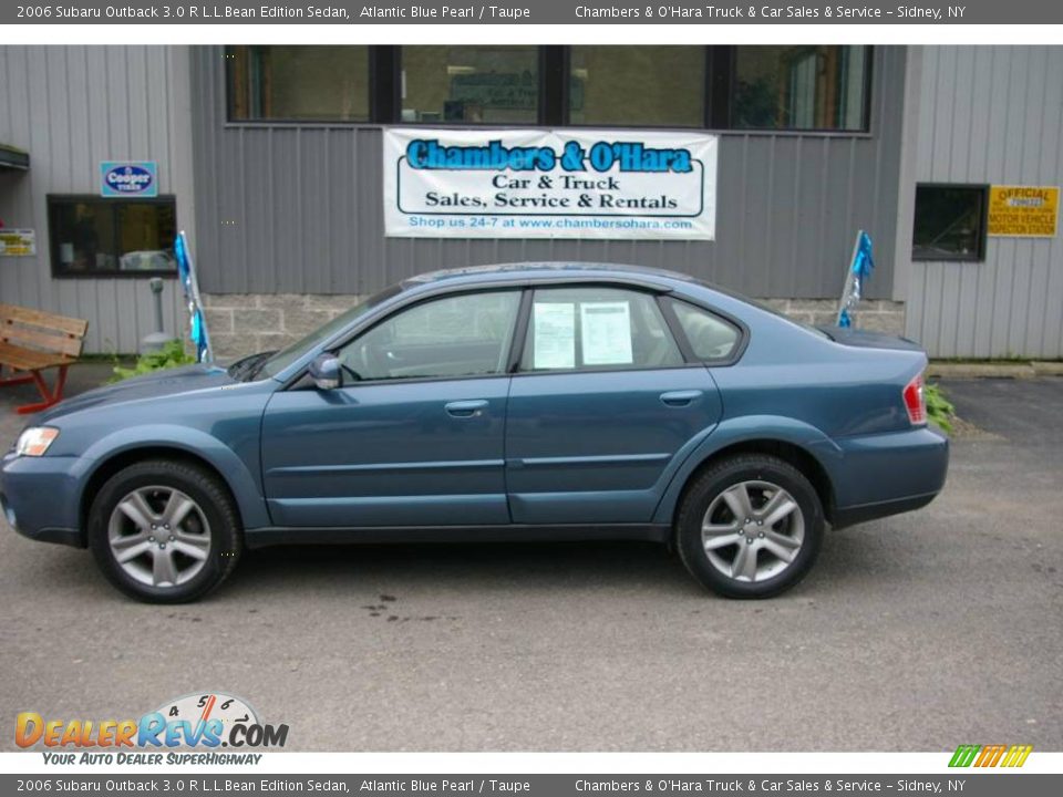 2006 Subaru Outback 3.0 R L.L.Bean Edition Sedan Atlantic Blue Pearl / Taupe Photo #2