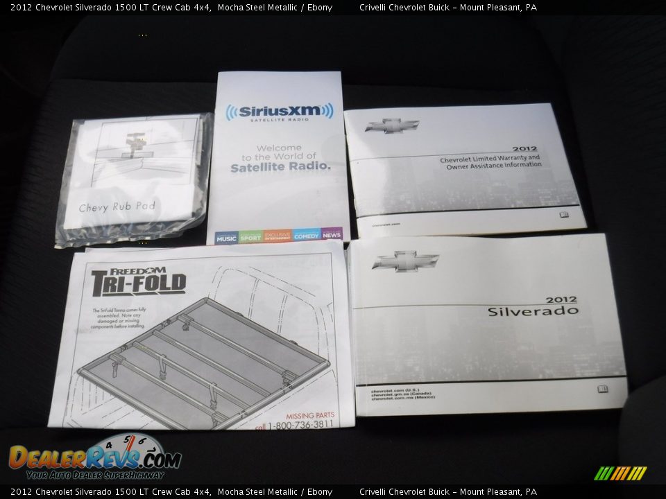 2012 Chevrolet Silverado 1500 LT Crew Cab 4x4 Mocha Steel Metallic / Ebony Photo #29