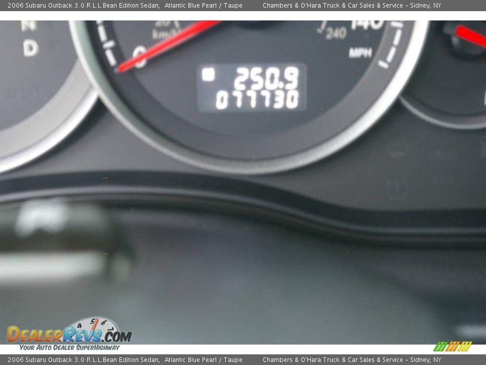 2006 Subaru Outback 3.0 R L.L.Bean Edition Sedan Atlantic Blue Pearl / Taupe Photo #5