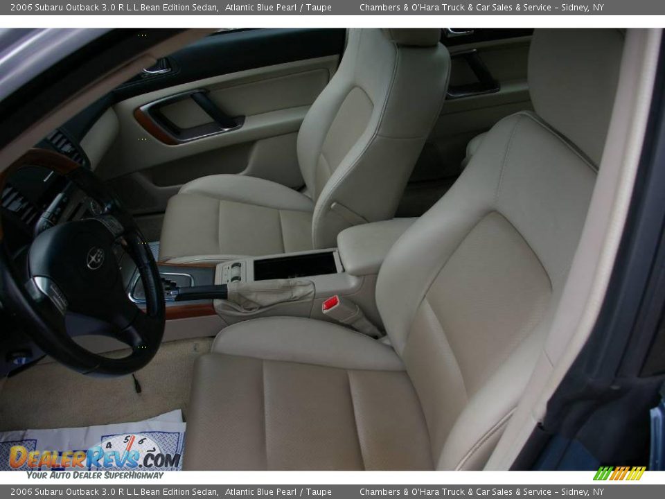 2006 Subaru Outback 3.0 R L.L.Bean Edition Sedan Atlantic Blue Pearl / Taupe Photo #8