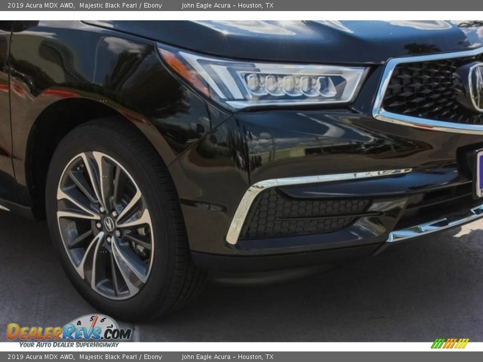 2019 Acura MDX AWD Majestic Black Pearl / Ebony Photo #11