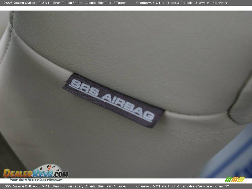 2006 Subaru Outback 3.0 R L.L.Bean Edition Sedan Atlantic Blue Pearl / Taupe Photo #11