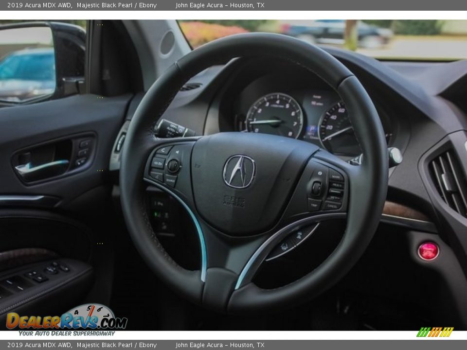 2019 Acura MDX AWD Majestic Black Pearl / Ebony Photo #28
