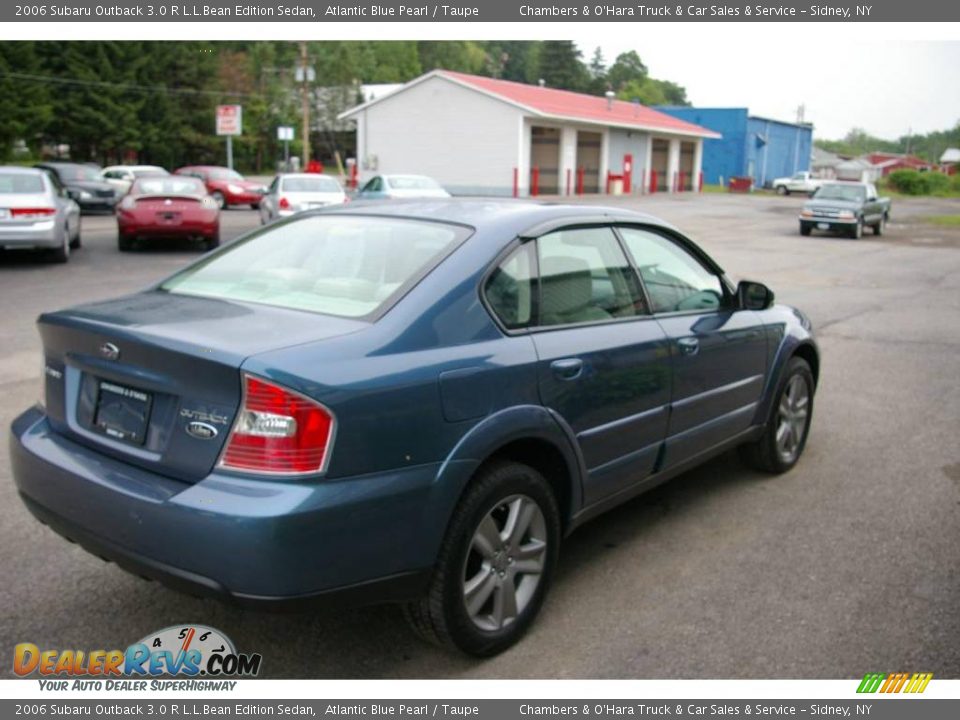 2006 Subaru Outback 3.0 R L.L.Bean Edition Sedan Atlantic Blue Pearl / Taupe Photo #14