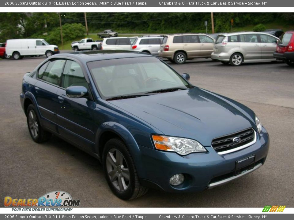 2006 Subaru Outback 3.0 R L.L.Bean Edition Sedan Atlantic Blue Pearl / Taupe Photo #17