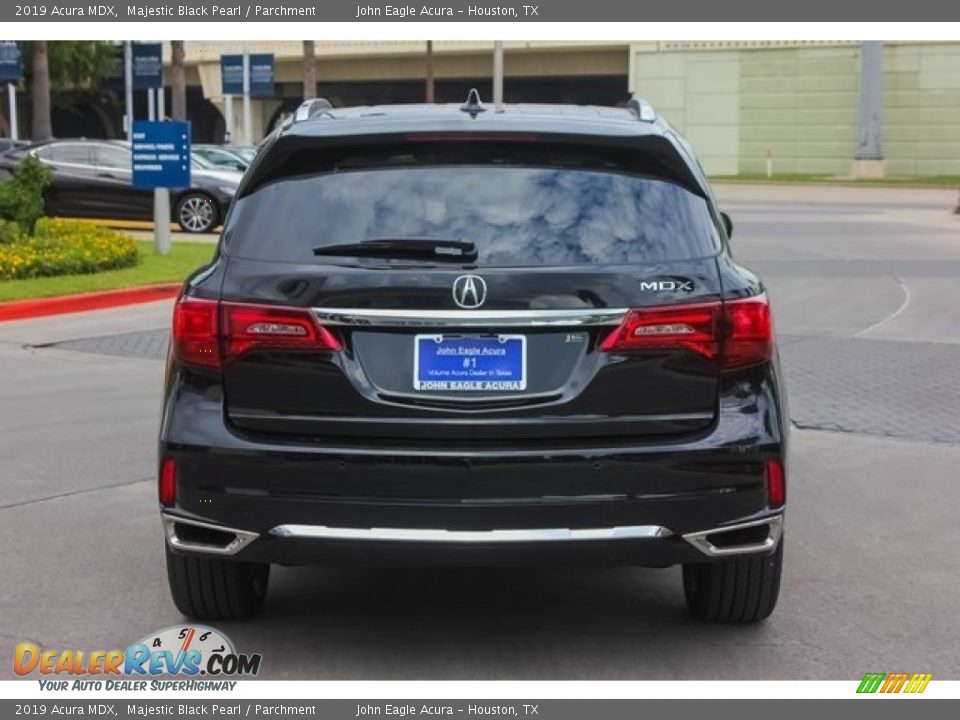 2019 Acura MDX Majestic Black Pearl / Parchment Photo #6
