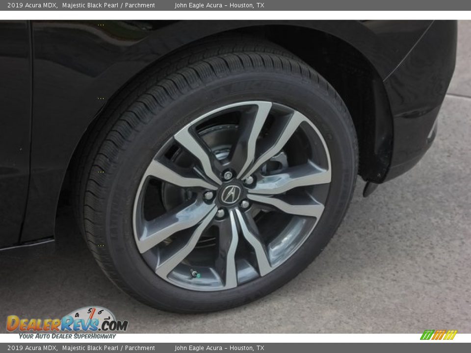 2019 Acura MDX Majestic Black Pearl / Parchment Photo #12