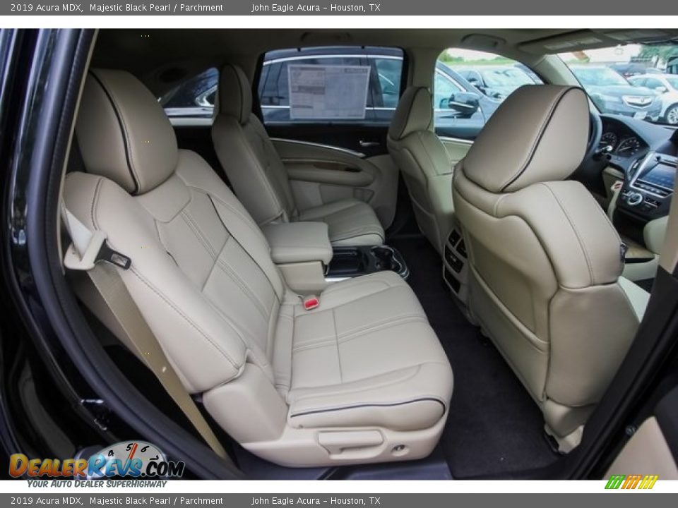 2019 Acura MDX Majestic Black Pearl / Parchment Photo #26