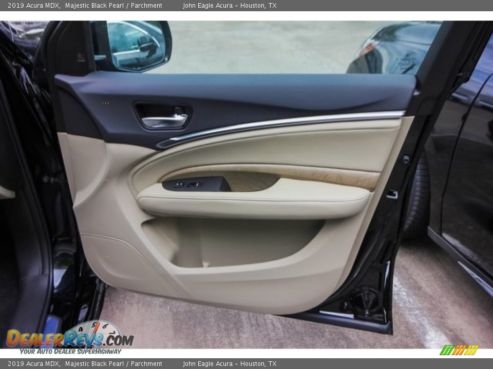 2019 Acura MDX Majestic Black Pearl / Parchment Photo #27