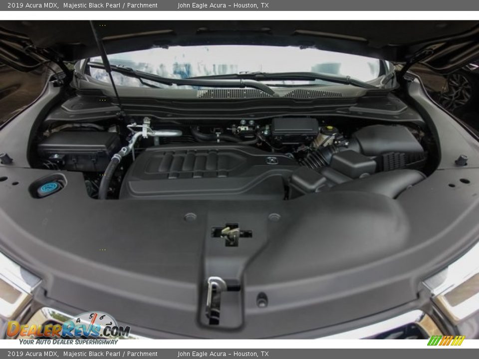 2019 Acura MDX Majestic Black Pearl / Parchment Photo #29