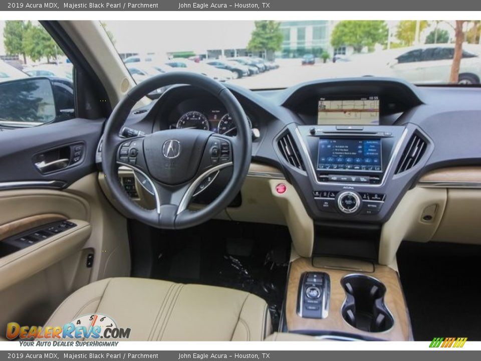 2019 Acura MDX Majestic Black Pearl / Parchment Photo #30