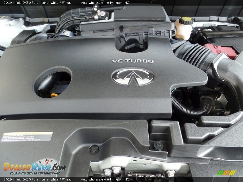 2019 Infiniti QX50 Pure 2.0 Liter Turbocharged DOHC 16-Valve VVT 4 Cylinder Engine Photo #6