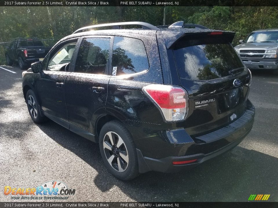 2017 Subaru Forester 2.5i Limited Crystal Black Silica / Black Photo #2